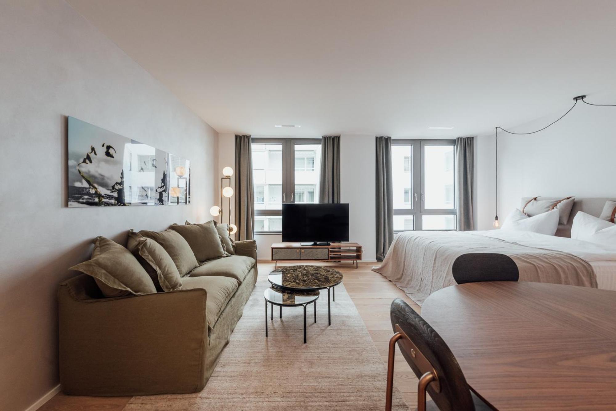 Gubelhof Suites Zug Habitación foto